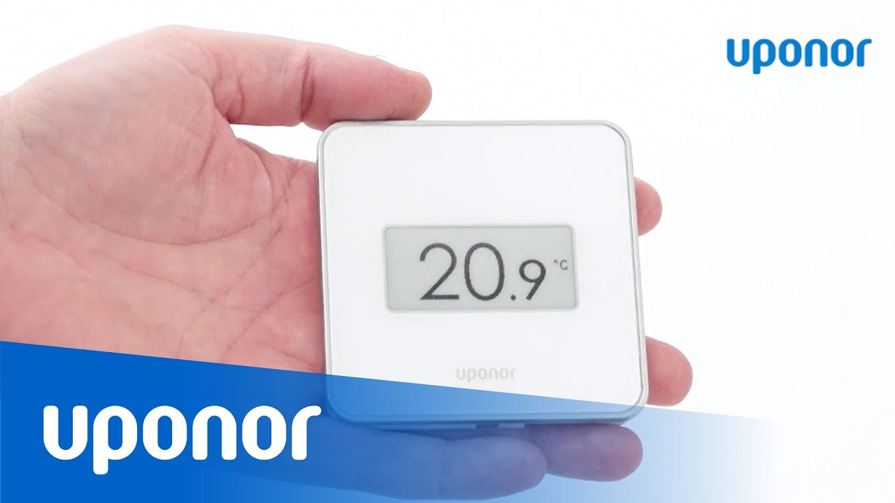 Återställning (reset) av Uponor Smatrix Termostat Style T-169/T-149