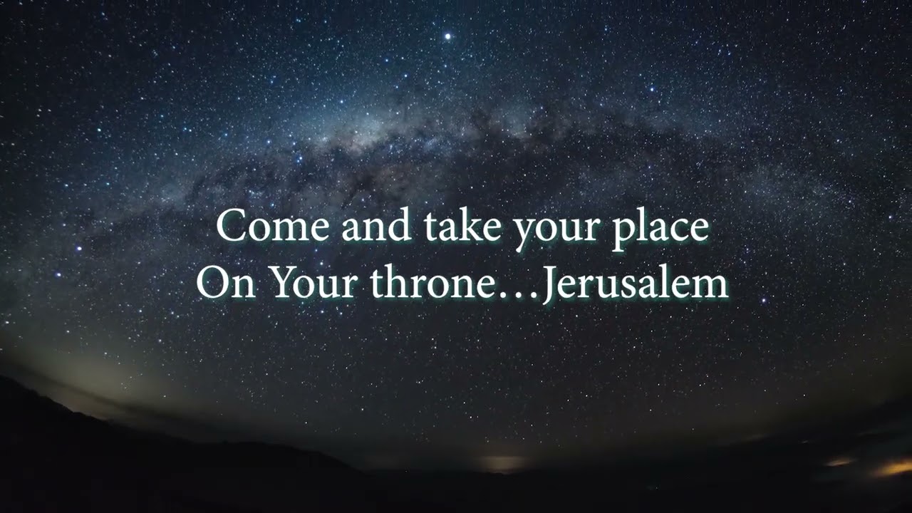 Even So You're the Lion of Judah by Paul Wilbur Lyric Video