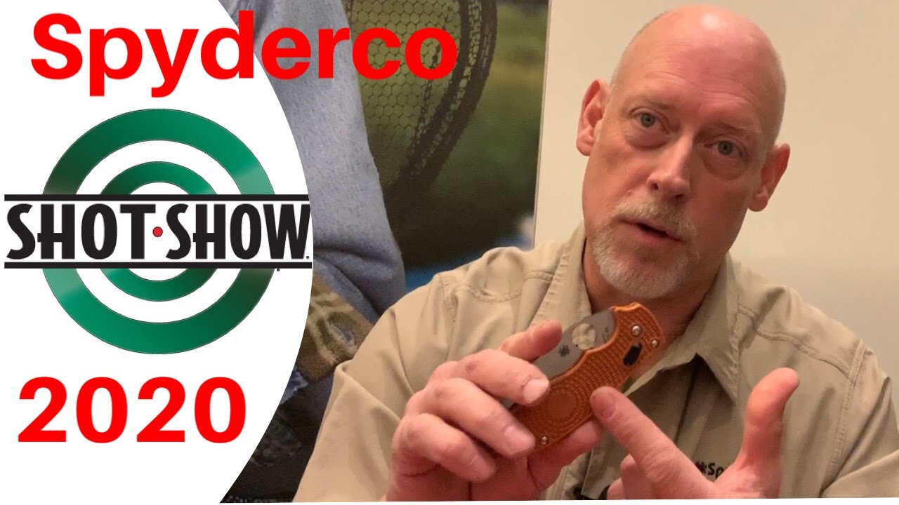 New Knives from Spyderco  Shot Show 2020