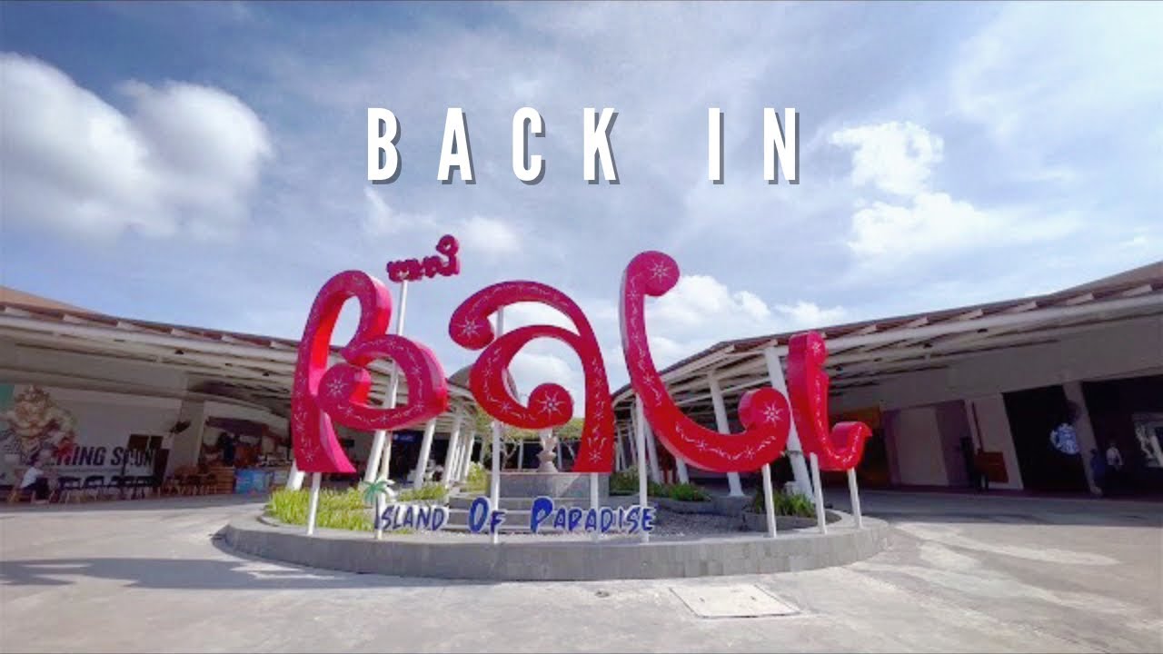 BALI VLOG #1 | Sampai Bali langsung makan Nasi Ayam Ibu Oki dan ke Ubud #myfirstvlog