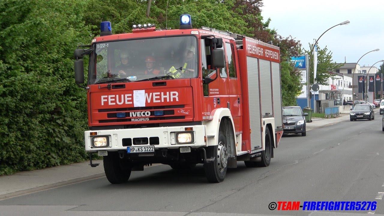 [Brennt Holzhütte] Schauübung der Jugendfeuerwehr Heppenheim