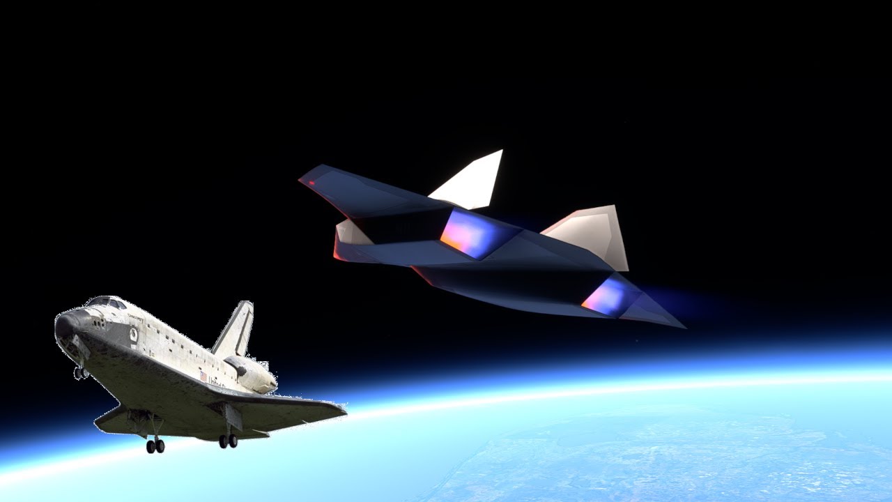 Mach 10 Darkstar Flight to the Shuttle Landing Facility