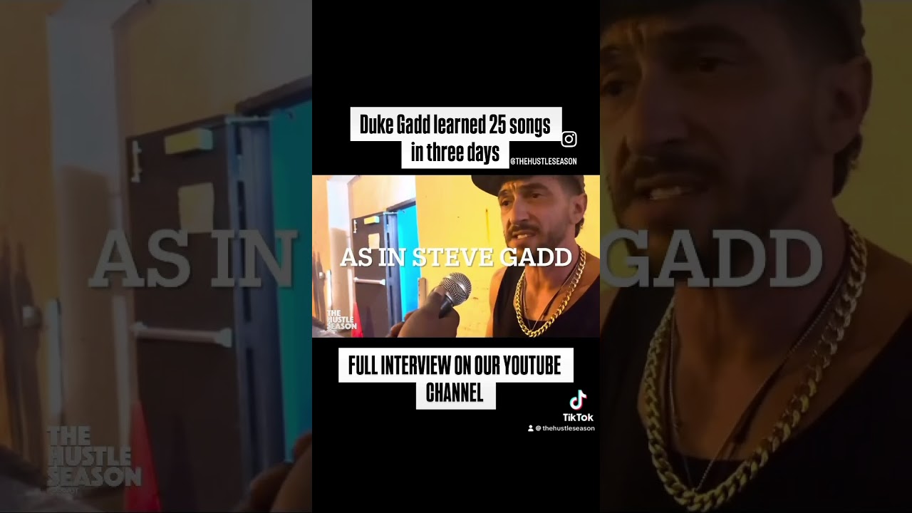 DUKE, SON OF STEVE GADD PLAYED WITH COREY FELDMAN AND KILLED IT!!