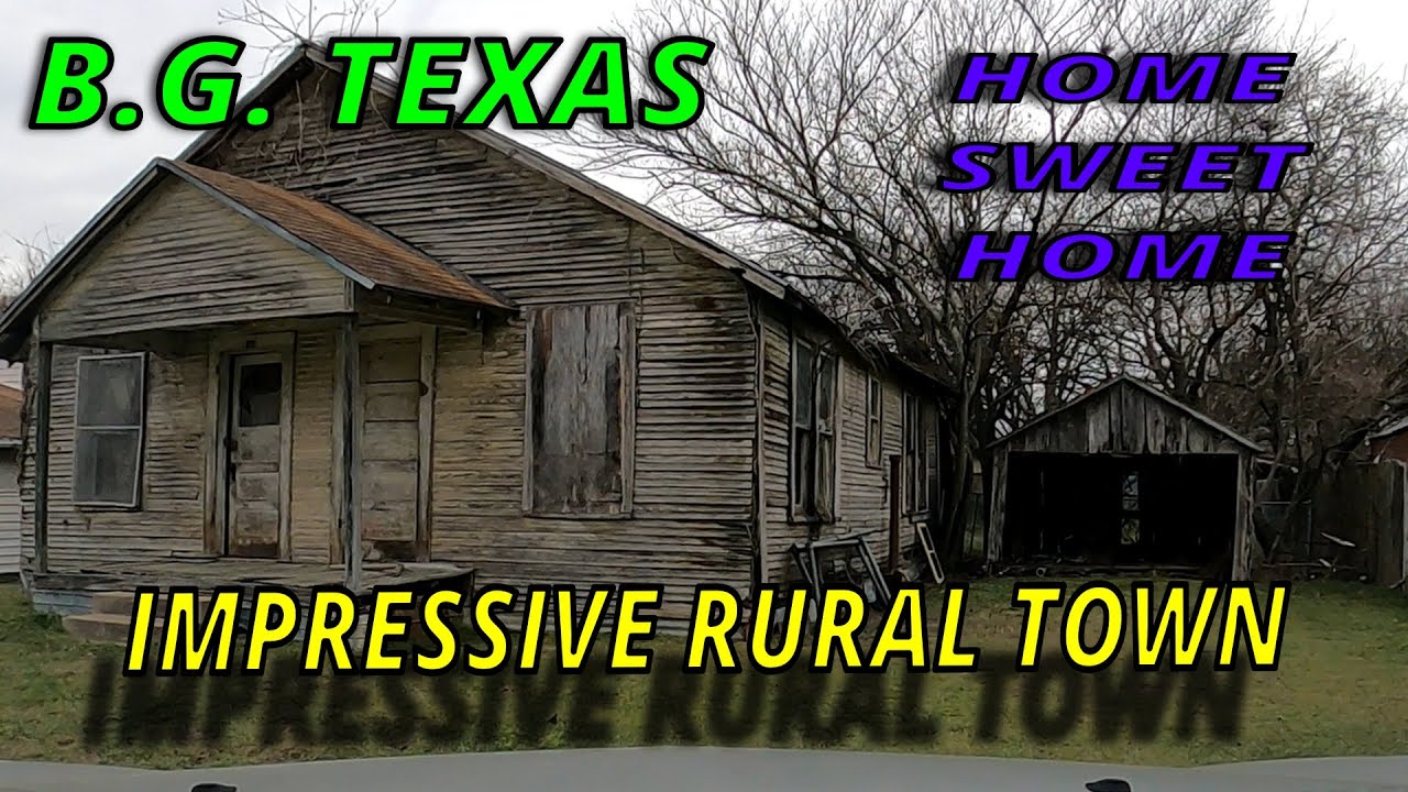 BLOOMING GROVE TEXAS: Impressive RURAL town