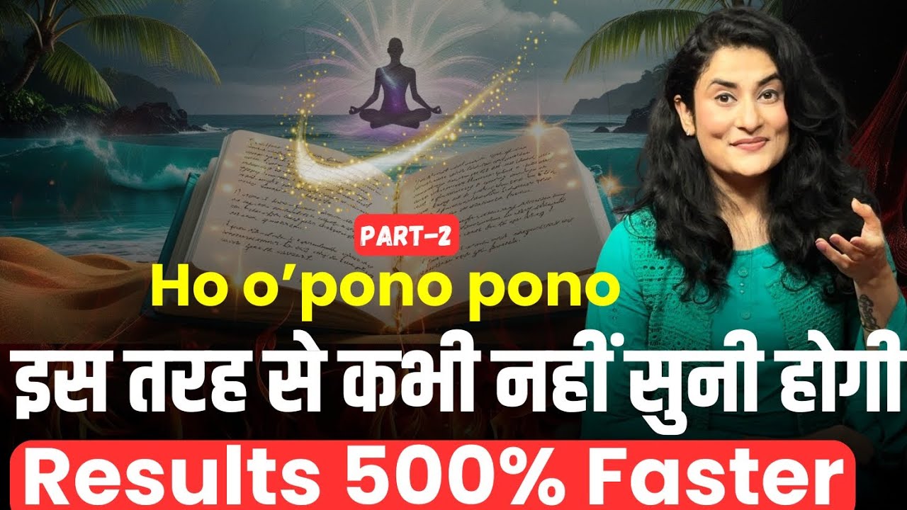 500% Faster Result मिलता है ऐसे Ho o’ponopono Prayer करने पर| Ho'opono pono Technique 2 @drarchana