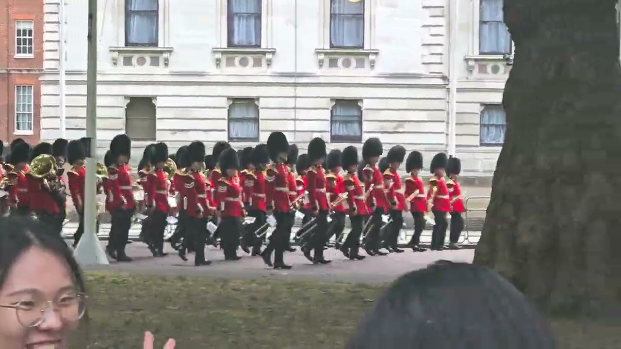 Trooping The Colour rehearsals Back To The Barracks-