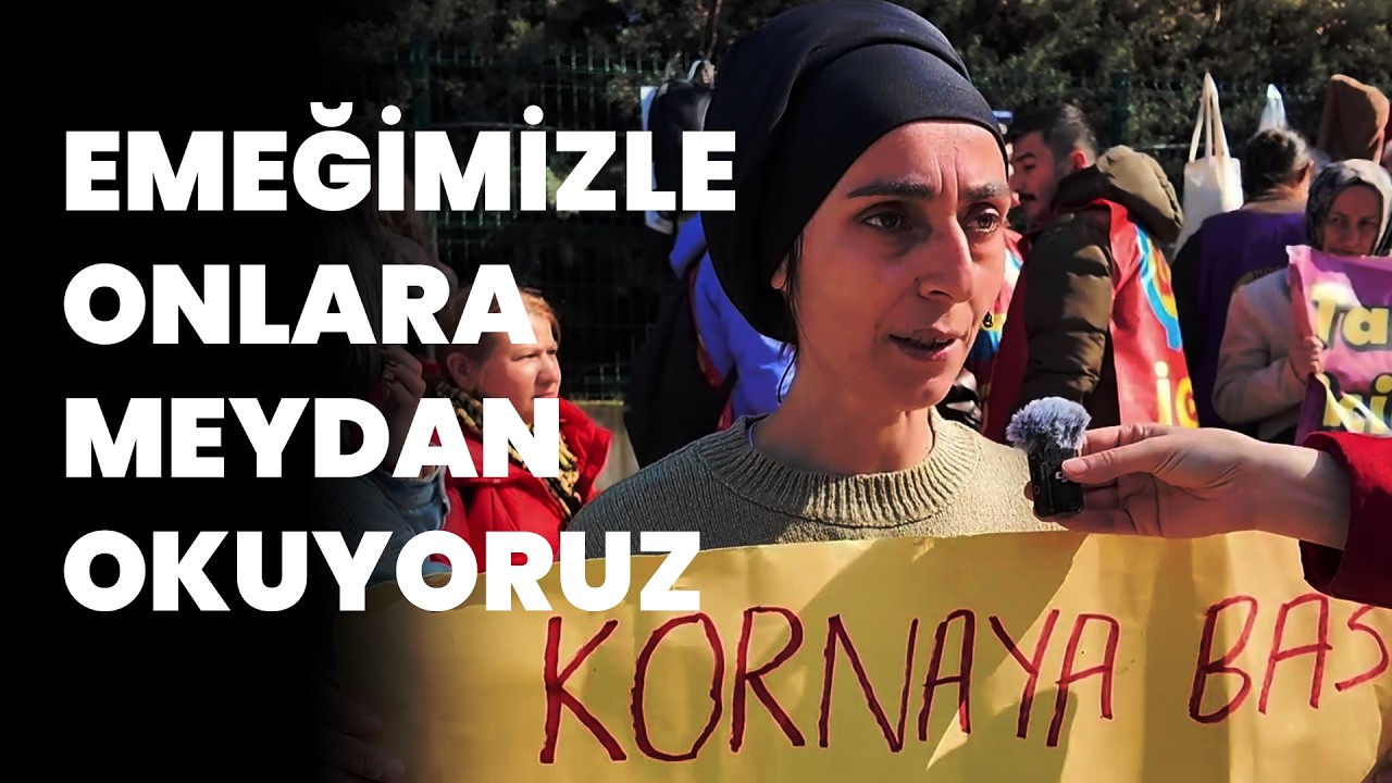 Dardanel işçisi kadınlar tazminatlarını istiyor