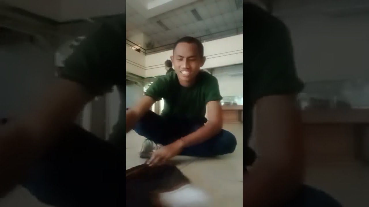 cara sesek sapu adat folres manggarai 🙏☺️