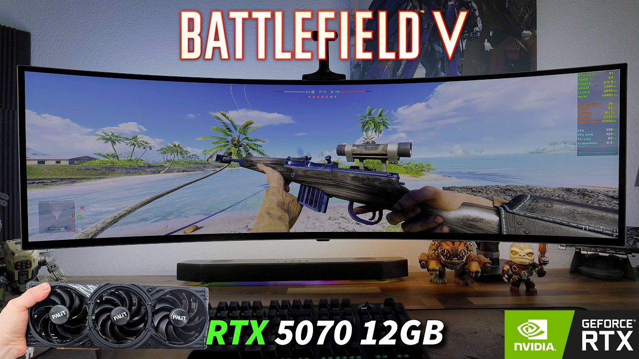 Battlefield V - RTX 5070 12GB - Samsung Oled G9 Odyssey 49