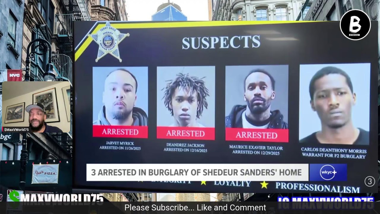 Suspects identified in burglary at Medina County home of Cleveland Browns QB Shedeur Sanders