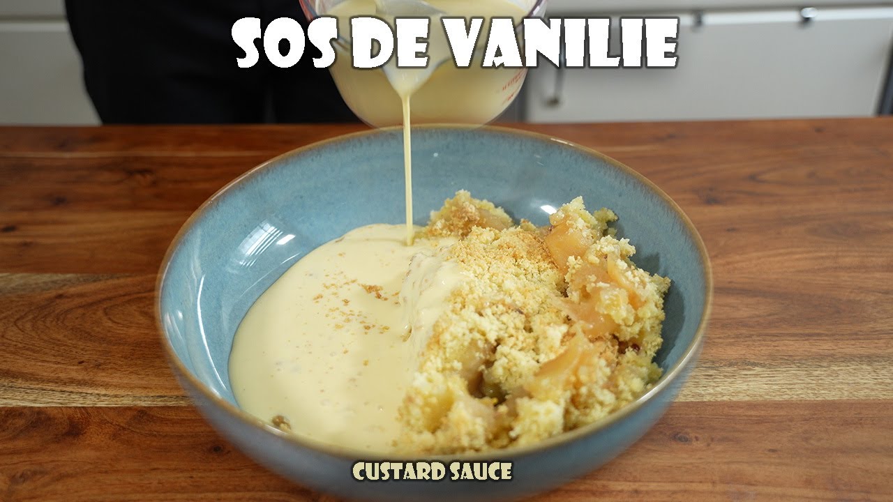 Reteta de sos de vanilie//Cum se face Custard Sauce