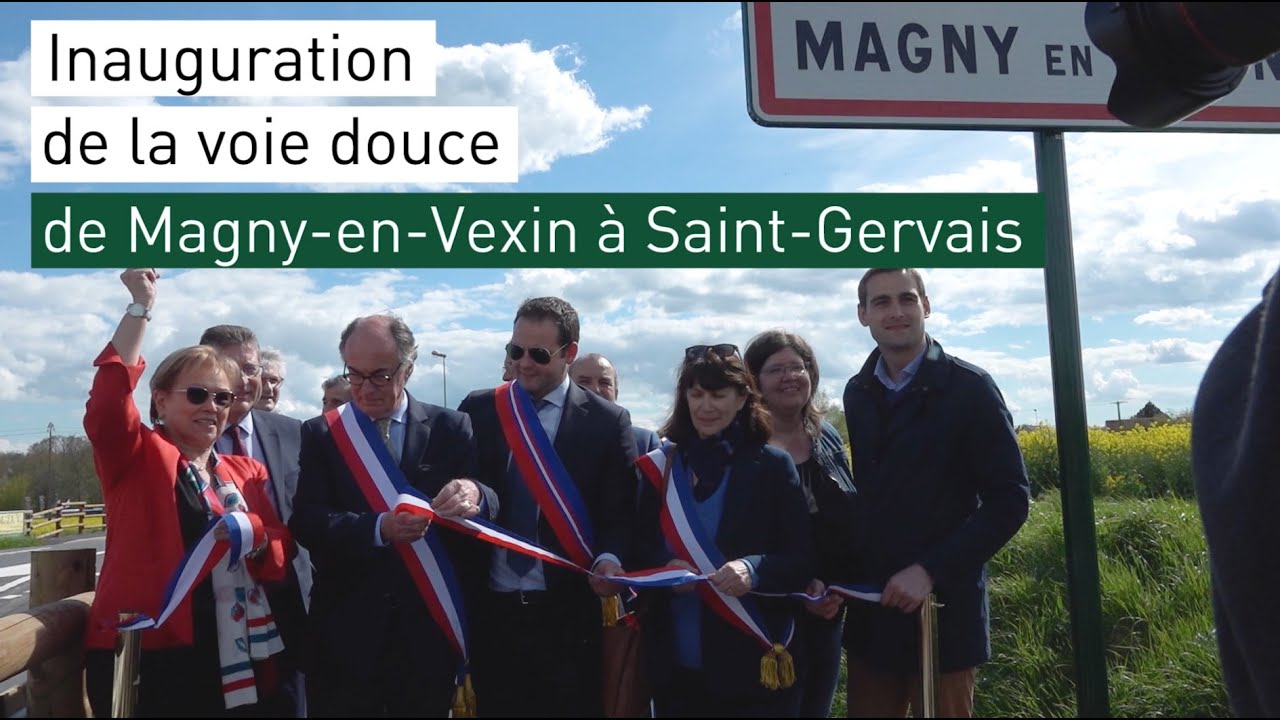 Une nouvelle voie douce de Magny-en-Vexin à Saint-Gervais