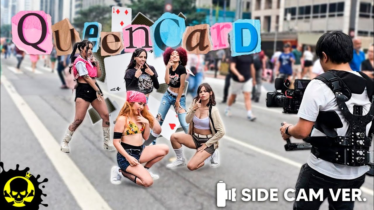 [KPOP IN PUBLIC CHALLENGE] [SIDE-CAM](여자)아이들 (G)I-DLE - QUEENCARD DANCE COVER by WARZONE from BRAZIL