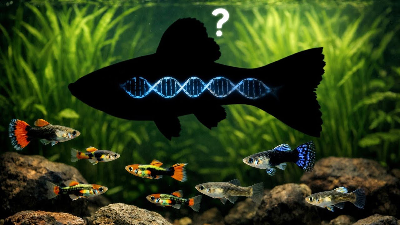 El eslabón perdido del pez guppy gigante 