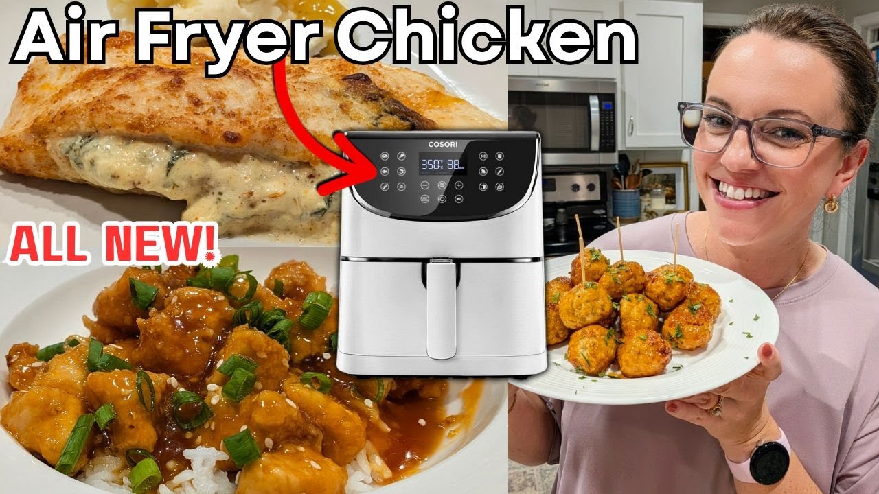 Tired of Boring Chicken? Try These 3 Air Fryer Recipes!