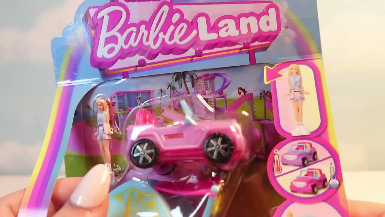Mini Barbieland Vehicles and Pop Reveals