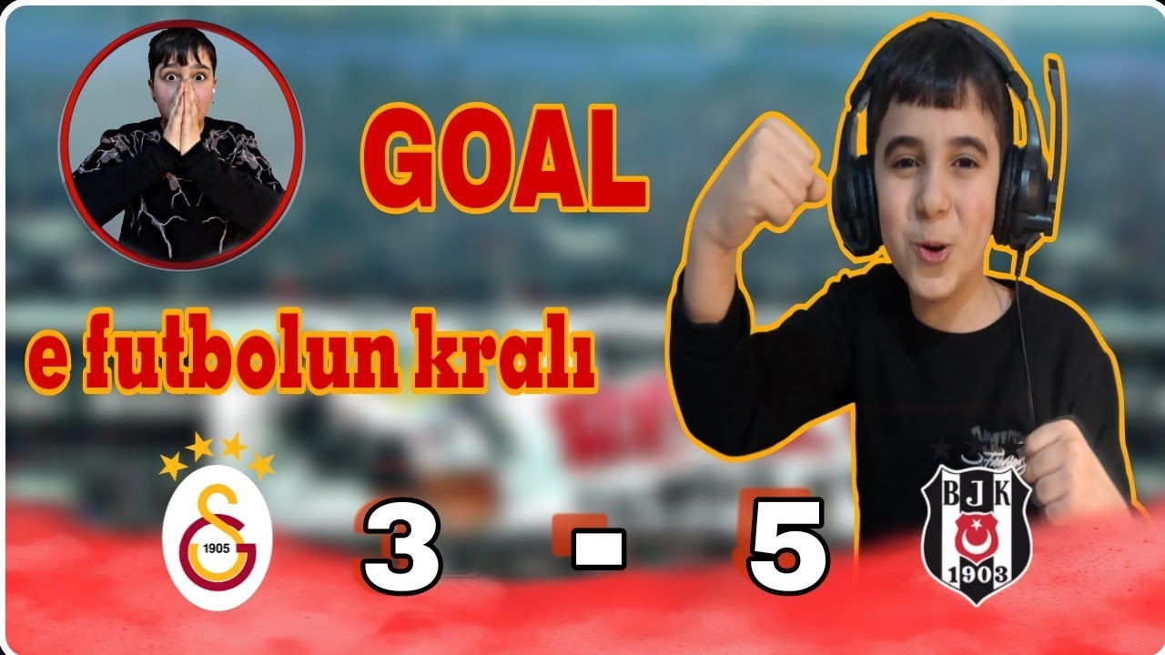  beşiktaş 5 - 3 Galatasaray iddialı bir maç
