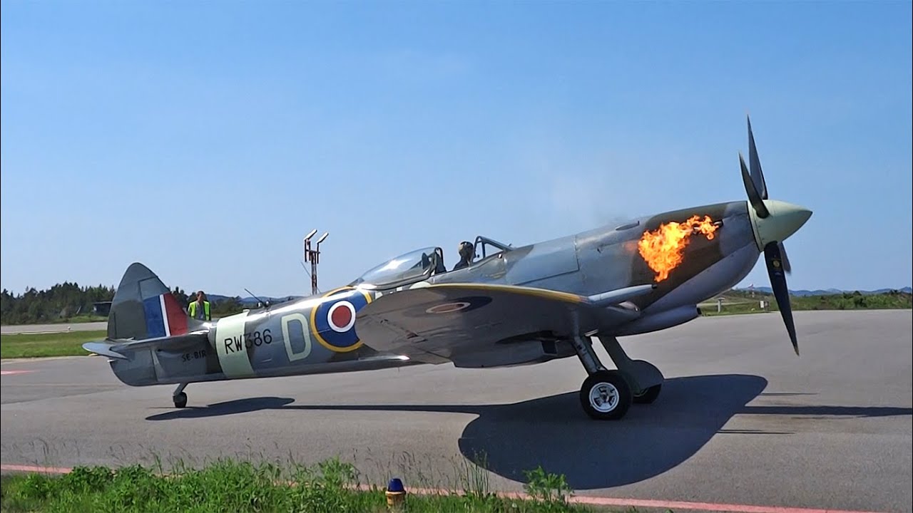 Spitfire-day Airshow, Stord airport, 4th june 2016