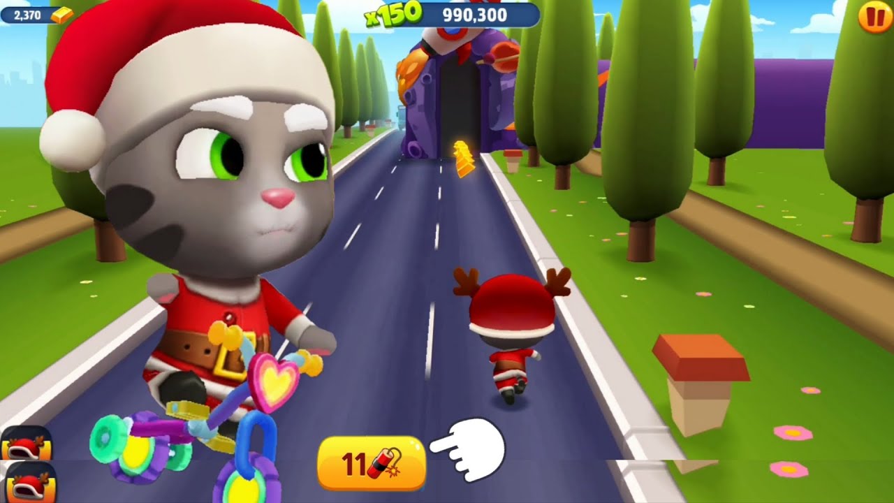 Talking Tom Gold Run - Discover Santa Tom - How to Unlock the Game 🎅 Android