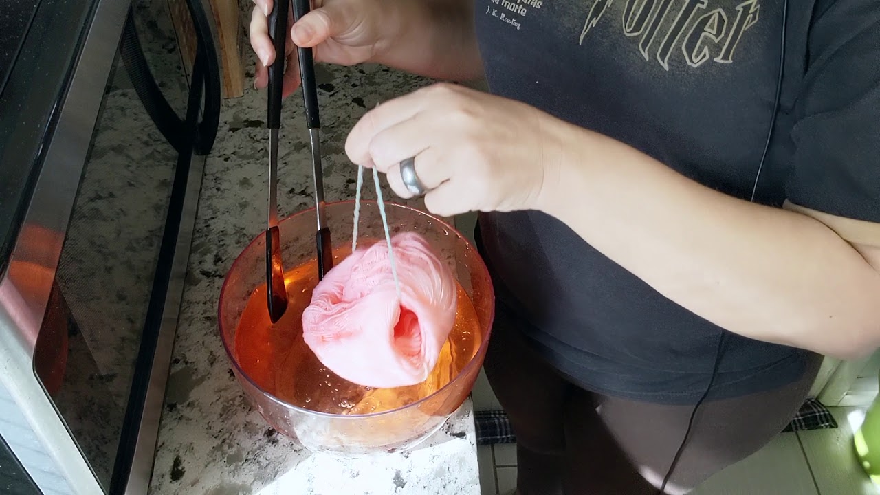 #126 - Tingir ALGODÃO no microondas. Isso dá certo??????