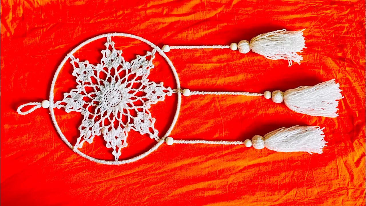 DIY Tutorial | How To Crochet Dreamcatcher | Beautiful Doily Crochet 