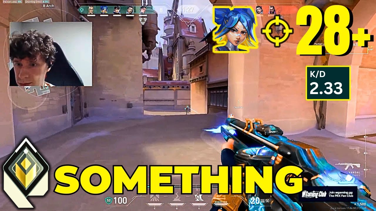 CORRODE! 28 ELIMS! PRX SOMETHING NEON RADIANT RANKED GAMEPLAY