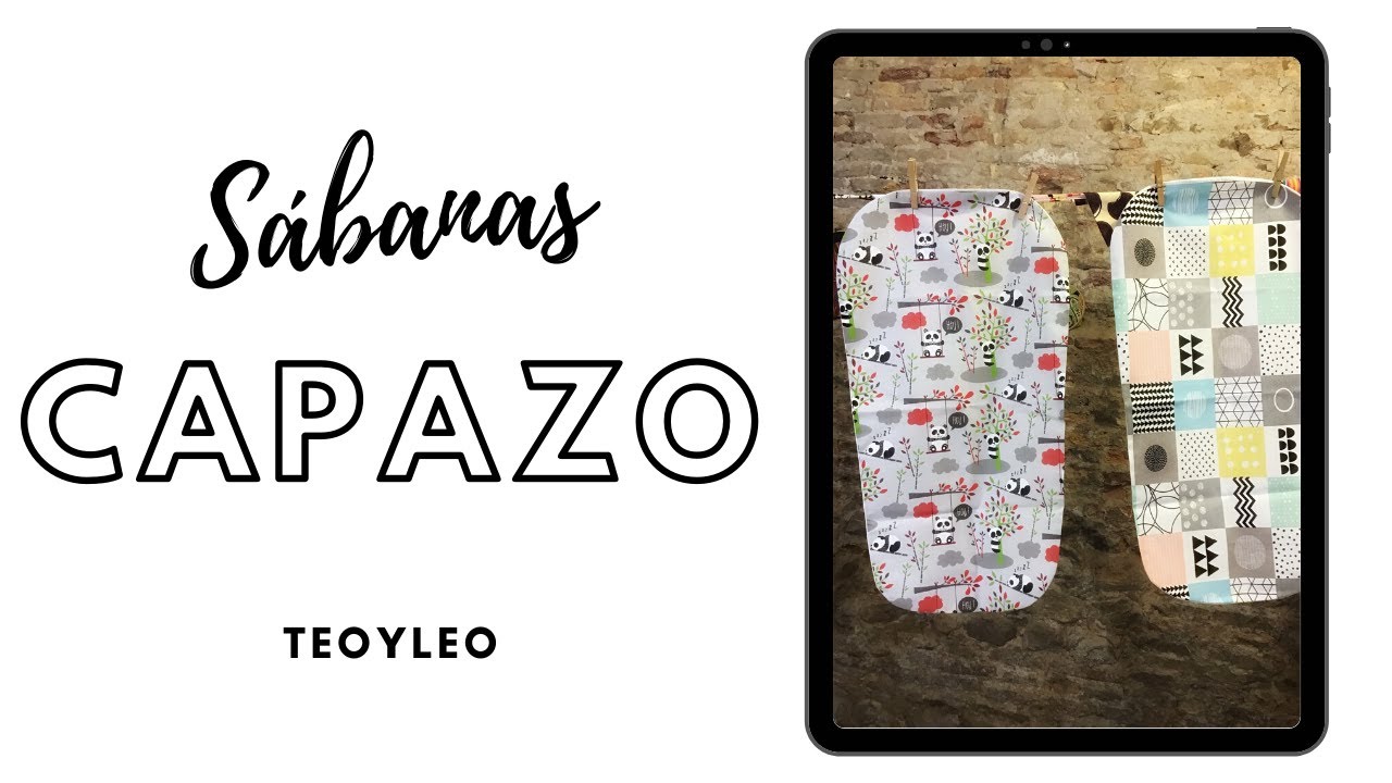Sábanas para capazo, con tu estampado favorito