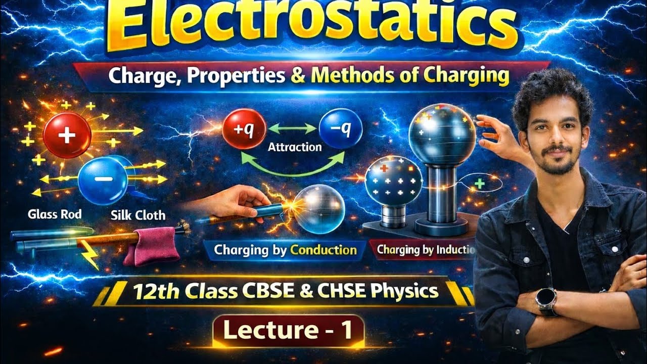 CHSE Class -12 || electric charges and field-01|| introduction,properties and methods of changing||