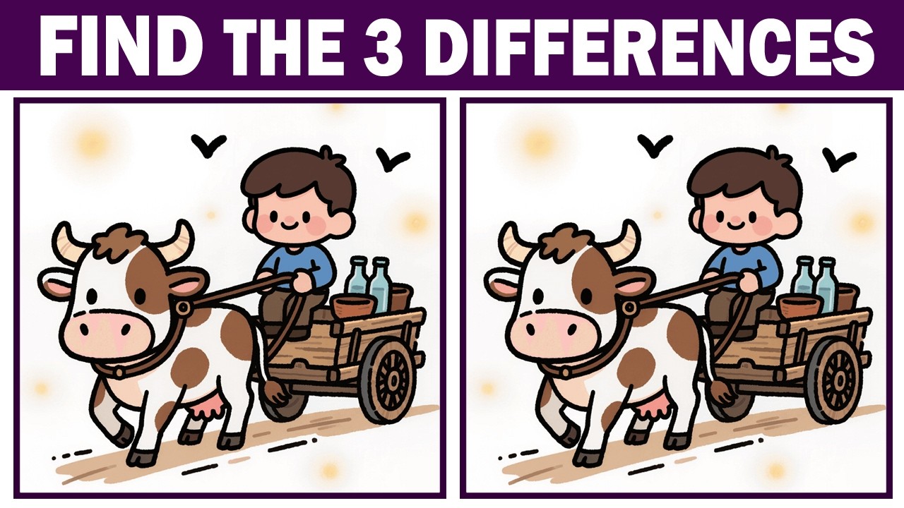 Find The Difference, 3 Things Are Difference Spot All|Only Genius Can Find|Puzzle Game Challenge#78