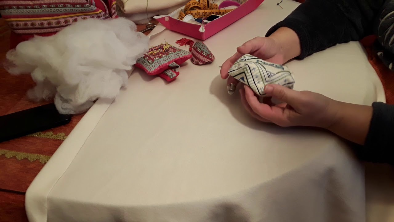 Como  hacer un acerico (Biscornu).
