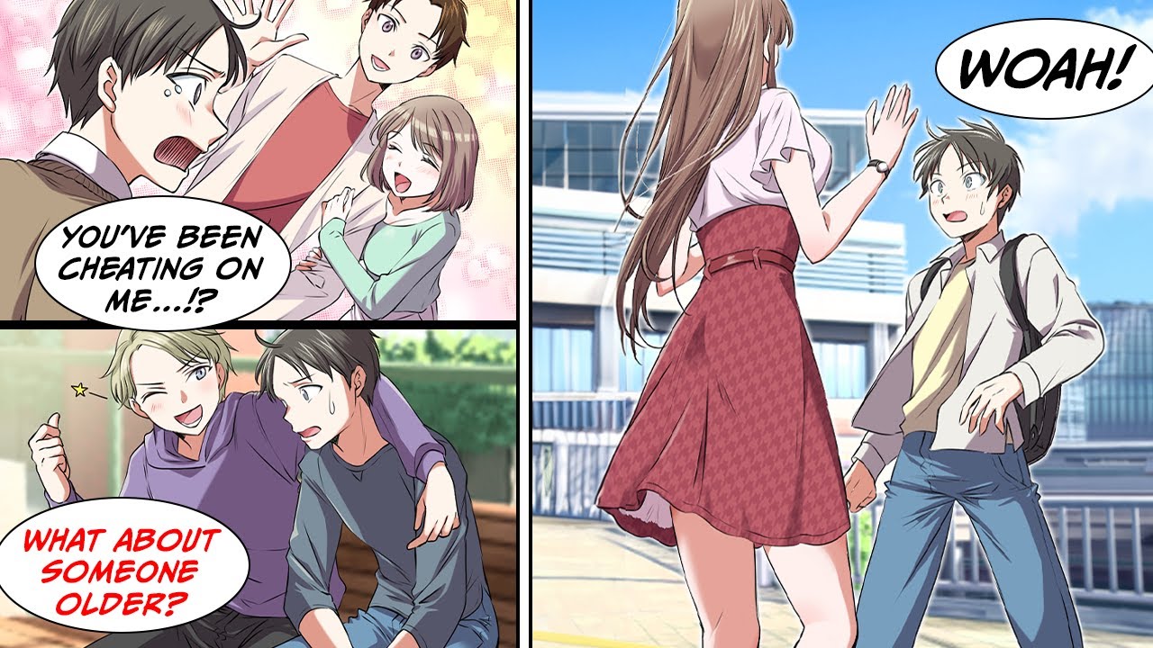 [Manga Dub] My girlfriend cheated on me, so my friend introduced me to an older girl... [RomCom]