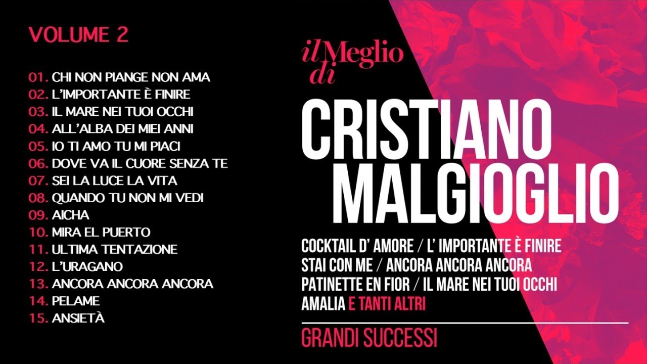 Il meglio di Cristiano Malgioglio Vol.2 - Grandi successi (Il meglio della musica Italiana)