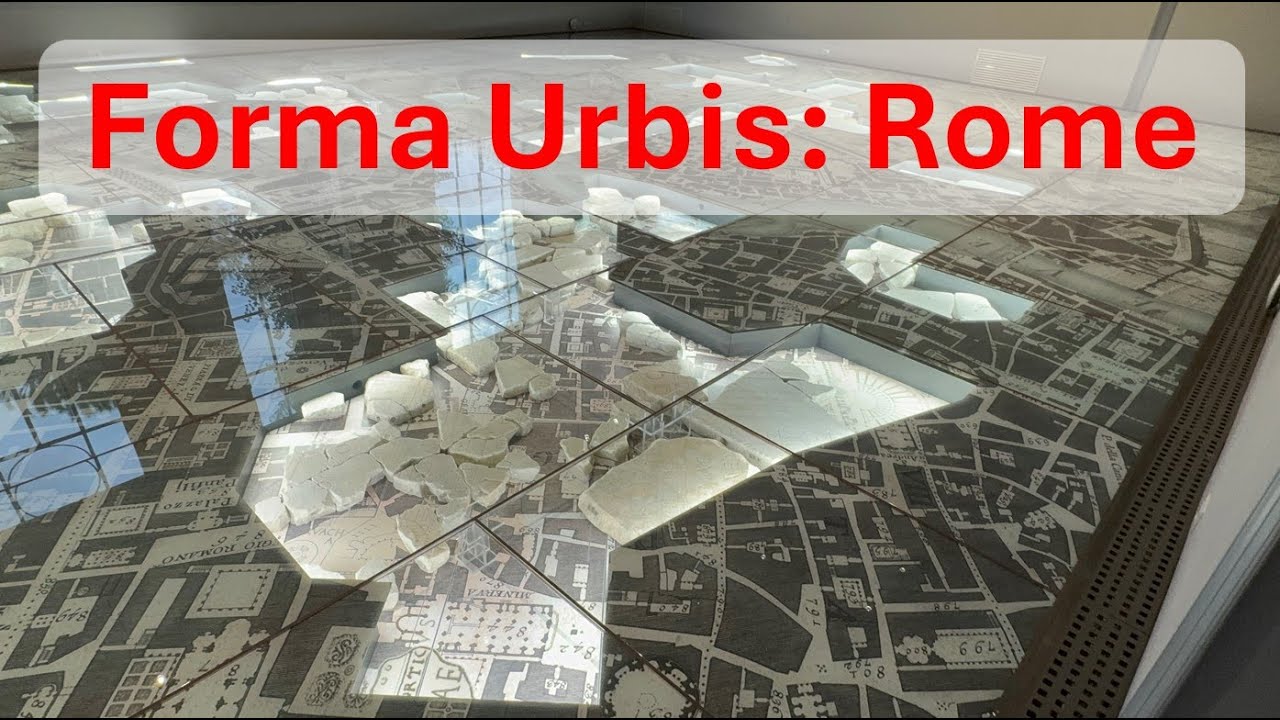 Forma Urbis: The original marble map of Rome #archeology #history #travel