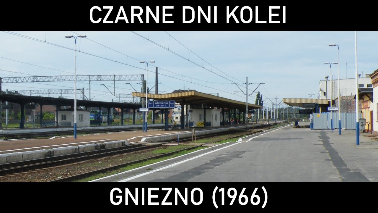 CZARNE DNI KOLEI #51 - Gnieźnieński Nowy Rok. Wypadek kolejowy w Gnieźnie (1966)