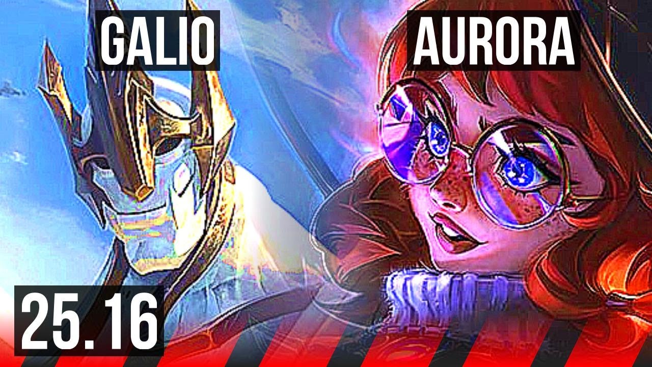 GALIO vs AURORA (TOP) | KR Master | 25.16