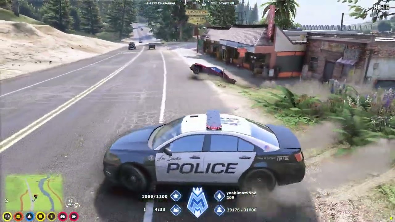 Matt & Tati Chase DOWN Gulag Gang in a Brian Knight's Charger | Mandem | GTA 5 RP Nopixel