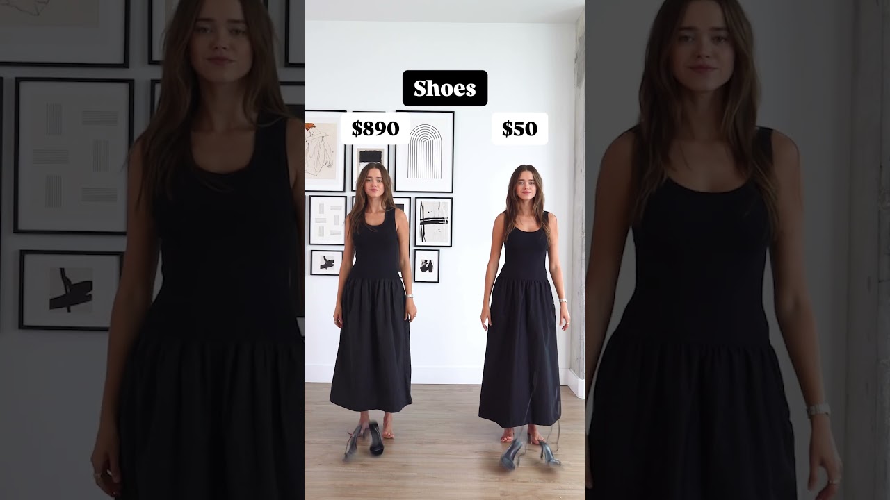 High Vs. Low: Black Dress Edition 🖤