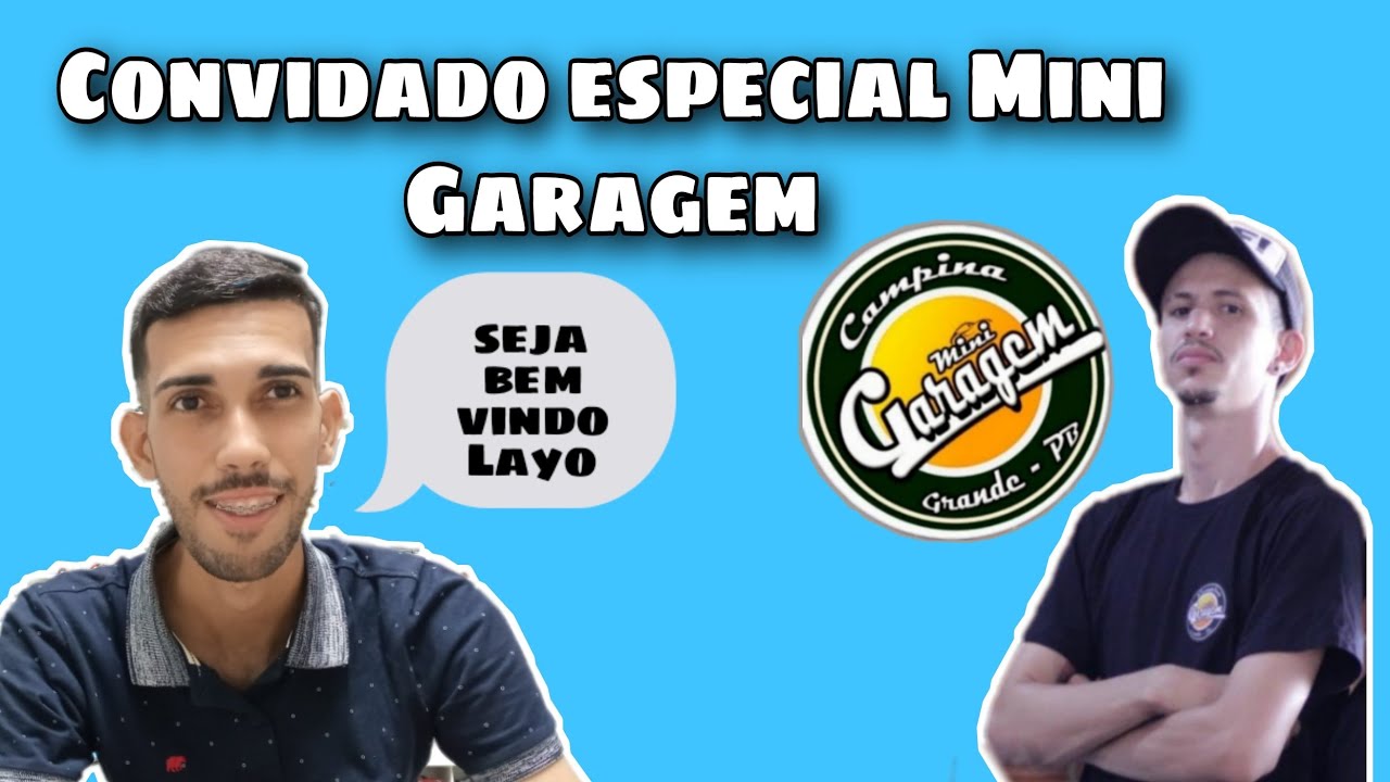 Convidado especial da semana, Layo da Mini Garagem PB. (A arapuca est&aacute; armada).