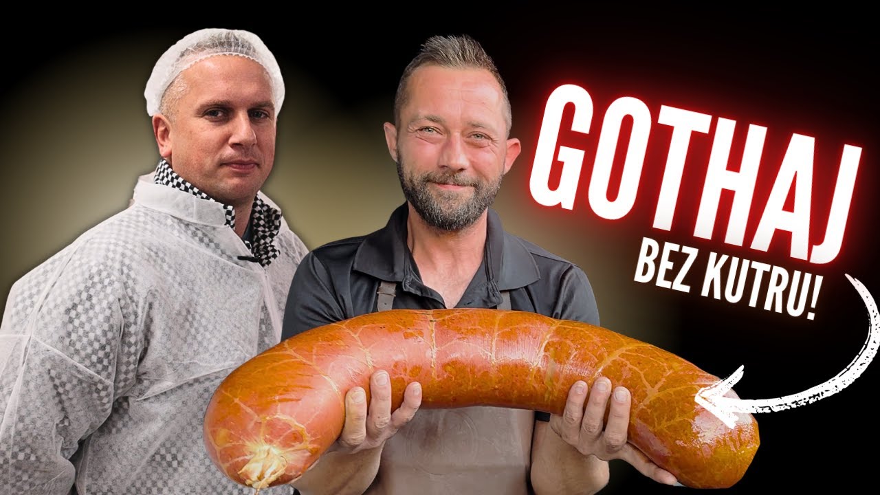 Domácí gothaj bez kutru - recept do udírny, který zvládne každý | Nejlepší salám v ČR?! Ano, Mistře!