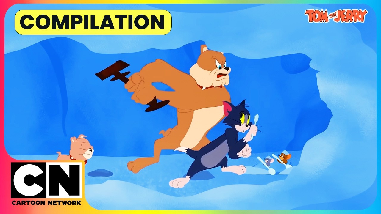 Snow Way! Tom & Jerry Are Back❄️| Tom & Jerry🥰| Classic Cartoon😆| @cnindia