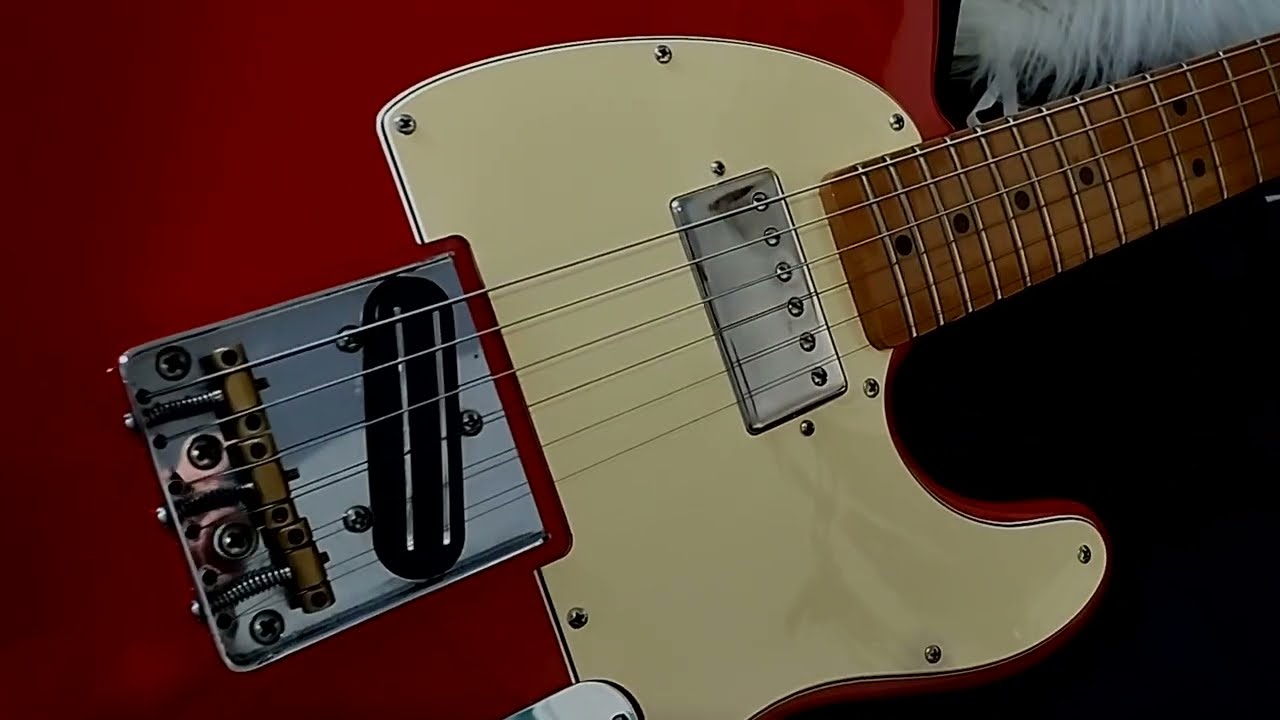 Captador HUMBUCKER na Telecaster fica bom ? 🤔🎸 #customypickups #fendertelecaster #fender #hotonemp80