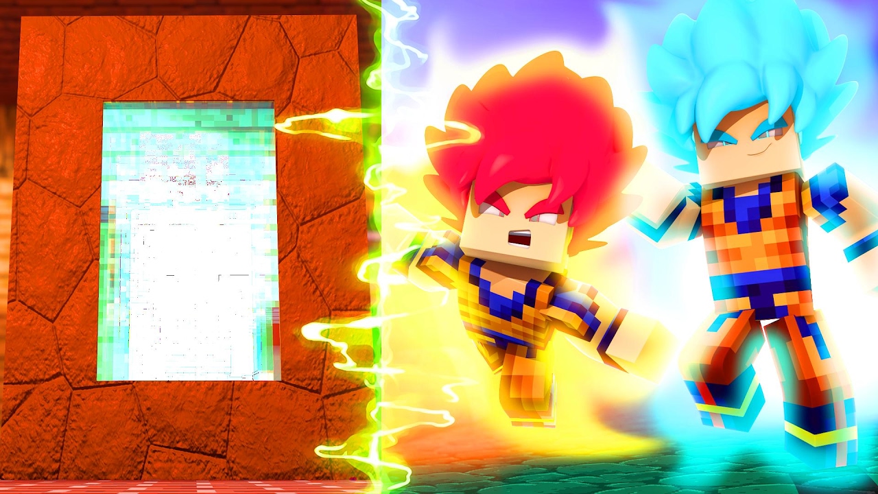 Minecraft: COMO FAZER UM PORTAL PARA O MUNDO DE DRAGON BALL SUPER ‹ PORTUGAPC ›