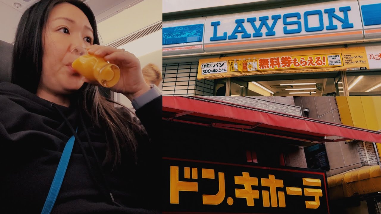 Japan Travel Vlog: Delta One, Tokyo, Sandwiches, and Shopping