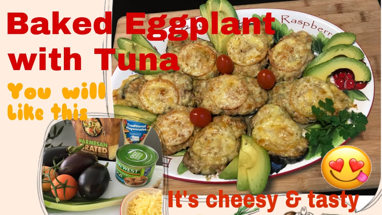 Baked Eggplant with Tuna