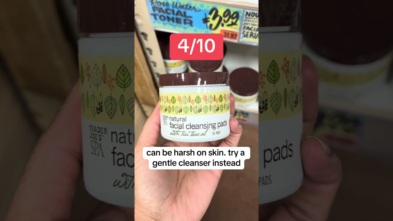 rating Trader Joe&rsquo;s skincare! #dermatologist