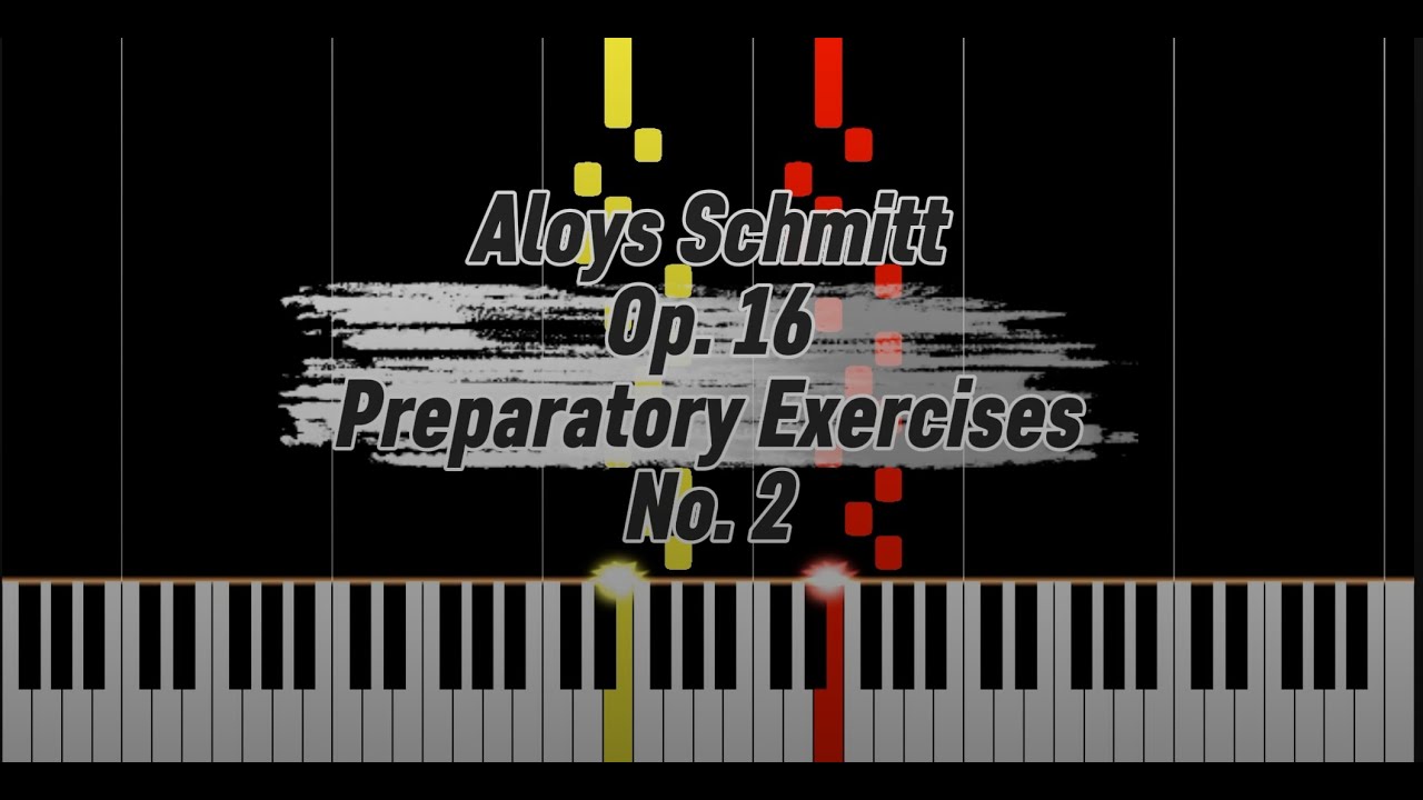 Aloys Schmitt Op. 16 Preparatory Exercises No.2 ||Tutorial.