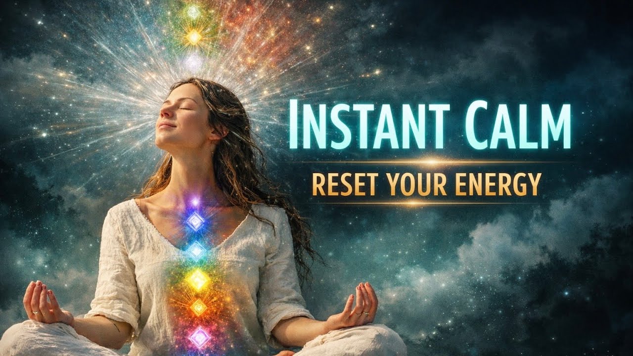 INSTANT CALM – 10 Minute Meditation Music (Reset Your Energy Fast)