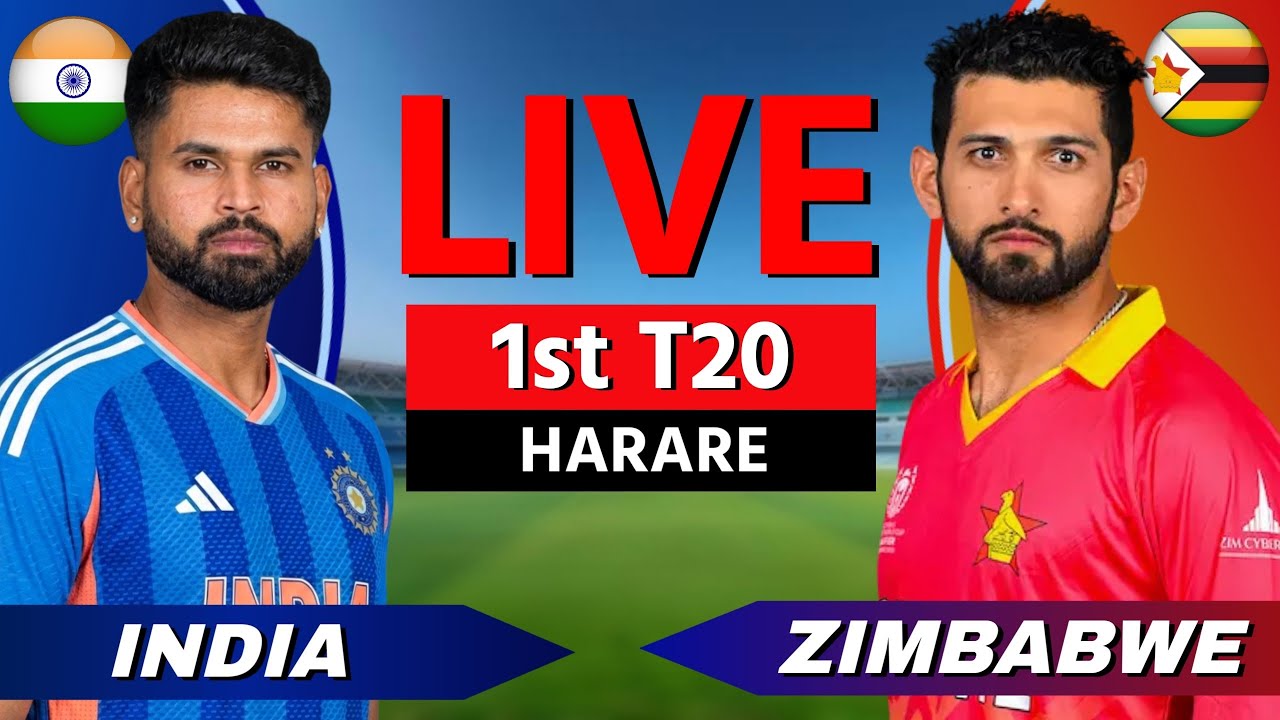 India vs Zimbabwe, 1st T20I Match, Live Cricket Match Scores, Commentary, IND vs ZIM, 16 OV