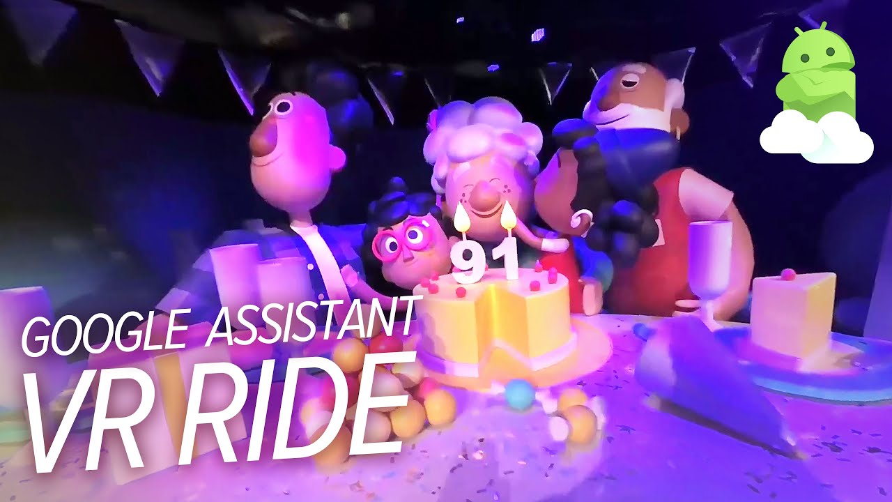 Google Assistant Ride at CES 2019 — in VR 180!