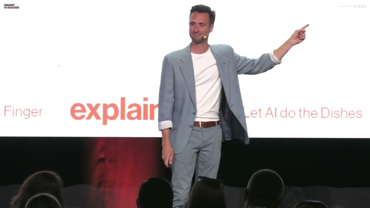 Let AI do your dishes - Nils Finger - Present to Succeed 2025